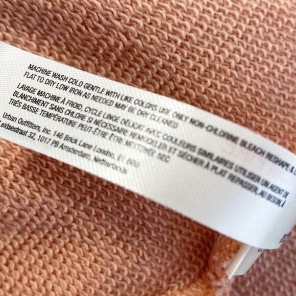 Anthropologie Brand Daily Practice Orange Crop Tank Top Cap Sleeves & Open Back - Picture 6 of 7